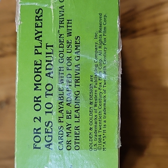 1984 Golden Trivia Game M*A*S*H edition - Picture 2 of 4